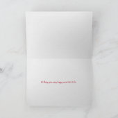 Teddybären zum Geburtstag im Kamin Karte (Innenseite)