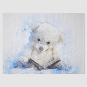 Teddybärentapier Seidenpapier