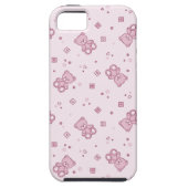 Teddybärhintergrund Rosa Case-Mate iPhone Hülle (Rückseite)