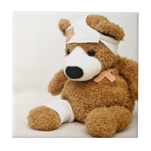 Teddybärtiergewohnheit personifizieren fliese (Vorderseite)