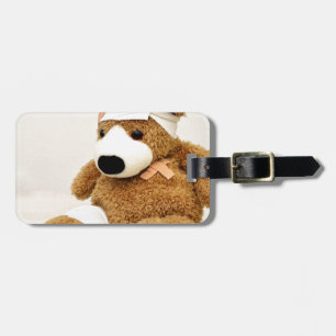 Teddybärtiergewohnheit personifizieren gepäckanhänger