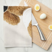 Teddybärtiergewohnheit personifizieren geschirrtuch (Viertel Falte)