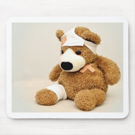 Teddybärtiergewohnheit personifizieren mousepad (Vorne)