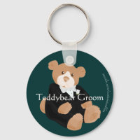 Teddybear Groom Schlüsselanhänger