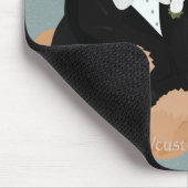 Teddybear GroomMousepad Mousepad (Ecke)