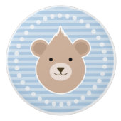 Teddybear Keramikknauf (Vorderseite)