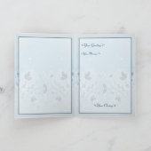 Teddybear Krankenschwester danken Ihnen Dankeskarte (Innenseite)