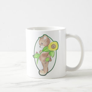 Teddybear, Marienkäfer und Sonnenblume-Tasse Kaffeetasse