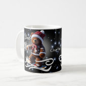 TeddyBear Snowboard/Shred/Tasse Kaffeetasse (Vorderseite Links)