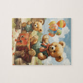 Teddys Abenteuer erwartet mit unserem Niedlichen B Puzzle (Horizontal)