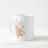 Teddy's Back to School Illustration Kaffeetasse (Vorderseite Links)