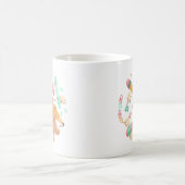 Teddy's Back to School Illustration Kaffeetasse (Mittel)