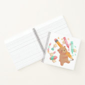 Teddy's Back to School Illustration Notizblock (Innenseite)