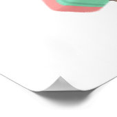 Teddy's Back to School Illustration Poster (Ecke)