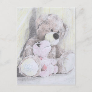 Teddys beste Freundin-Schildkröte Postkarte