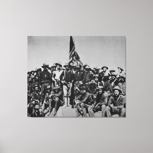 Teddy's Colts Teddy Roosevelt Rough Riders 1898 Leinwanddruck (Vorderseite)