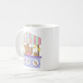 Teddy's Eisdiele Kaffeetasse (Vorderseite Links)