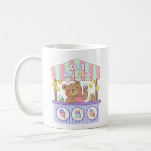 Teddy's Eisdiele Kaffeetasse (Links)