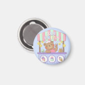 Teddy's Eisdiele Magnet (Vorderseite/Rückseite)