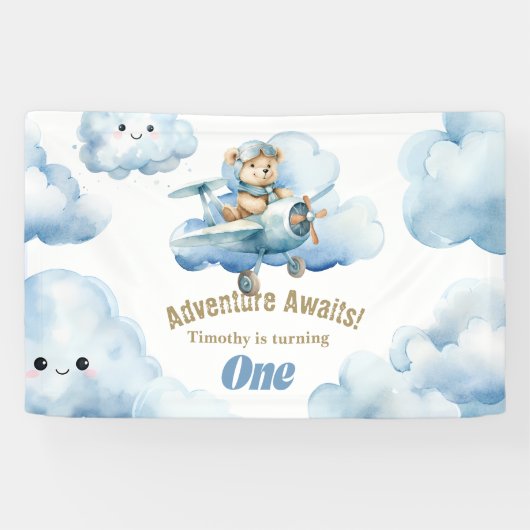 Teddys erster Geburtstagsflug: Hochfliegend Banner (Horizontal)