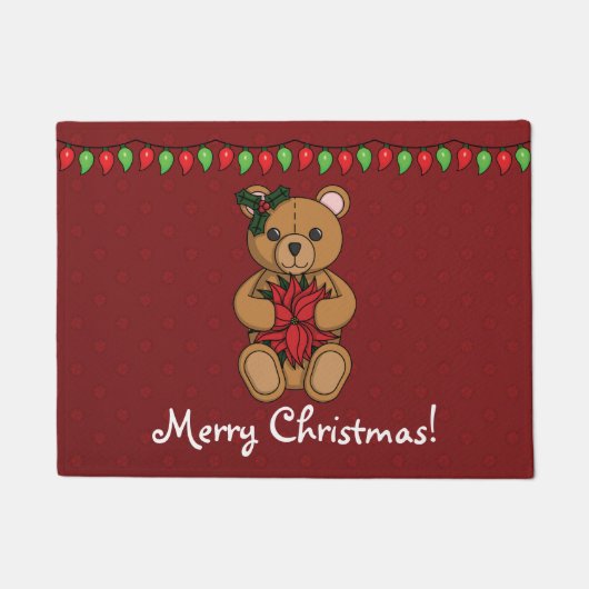 Teddys Geschenk Fußmatte (Vorderseite)