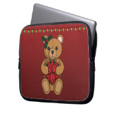 Teddy's Geschenkklassel Laptopschutzhülle (Vorderseite Links)