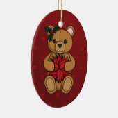 Teddys Geschenkschmuck Keramik Ornament (Rechts)