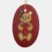Teddys Geschenkschmuck Keramik Ornament (Links)