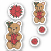 Teddy's Gift Contour Sticker (Vorderseite)