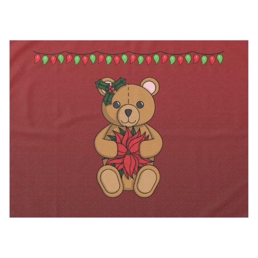 Teddy's Gift Tablecloth Tischdecke (Vorderseite (Horizontal))