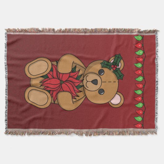 Teddy's Gift Throw Blanket Decke (Vorderseite)