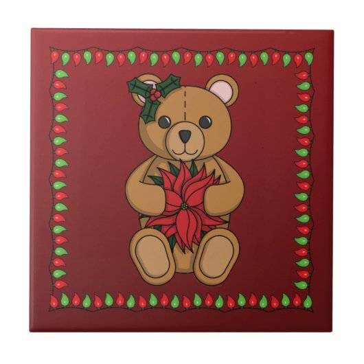 Teddy's Gift Tile Fliese (Vorderseite)