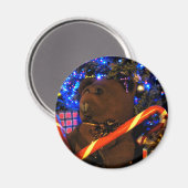 Teddys Weihnachten I Magnet (Vorderseite/Rückseite)