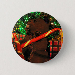 Teddys Weihnachten II Button