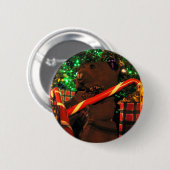 Teddys Weihnachten II Button (Vorne & Hinten)