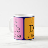 Tedi Periodenname Tasse (Vorderseite Links)