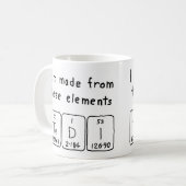 Tedi Periodenname Tasse (Vorderseite Links)