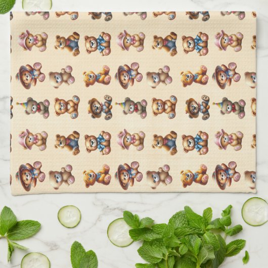 Teds Geschirrtuch (Gefaltet)