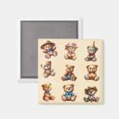 Teds Magnet (Vorderseite/Rückseite)