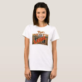 Ted's Pagan Tiki Shack Bar Enoteca Lodi T-Shirt (Vorne ganz)