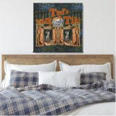 Ted's Pagan Tiki Shack Leinwanddruck (Insitu (Schlafzimmer))