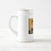 Teds sahniger Root Beer Bierglas (Links)