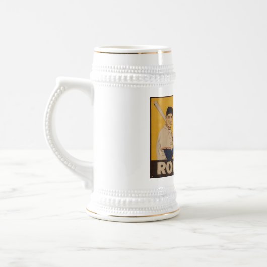 Teds sahniger Root Beer Bierglas (Links)