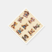 Teds Serviette (Ecke)