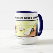 Teds Zitat-Tasse Tasse (VorderseiteRechts)