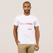 TEDx der weiße T - Shirt regnerischerer Männer - (Vorne ganz)