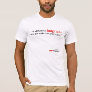 TEDx der weiße T - Shirt regnerischerer Männer -