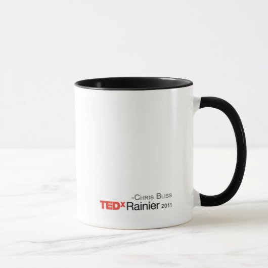 TEDxRainier Tasse - Chris Bliss2 (Rechts)