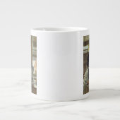 Tee| 1872 (Öl auf Holz) Jumbo-Tasse (Vorderseite)