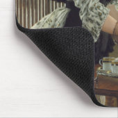 Tee | 1872 (Öl auf Holz) Mousepad (Ecke)